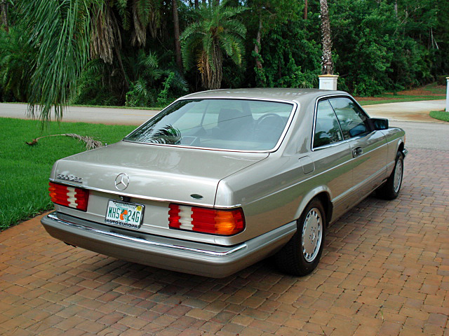 1986 Mercedes 560 sec coupe #2