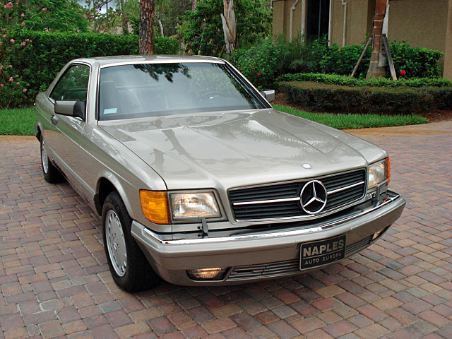 1986 Mercedes 560 sec coupe #4