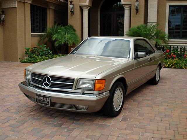 1986 Mercedes 560 sec coupe #3